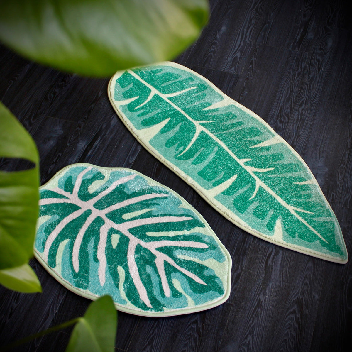 Fußmatten in Blattform 'Leafly'