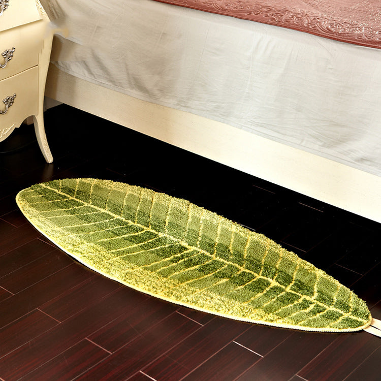 Teppich in Blattform