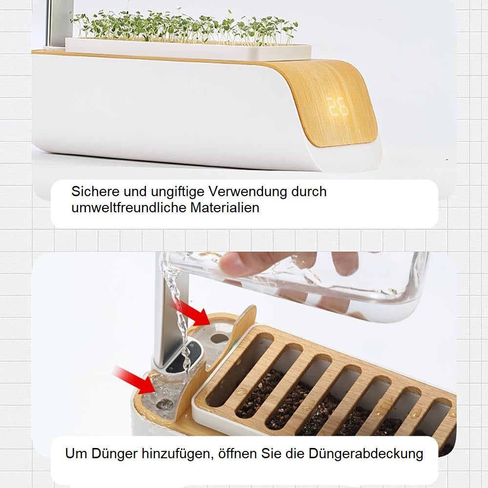 Hydrokultur-Anzuchtsystem, Indoor-Kräutergarten